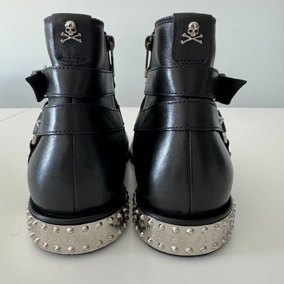 Philipp Plein BOOTS LOW FLAT STARS, Size EU 43/ US 10 - Picture 5 of 17